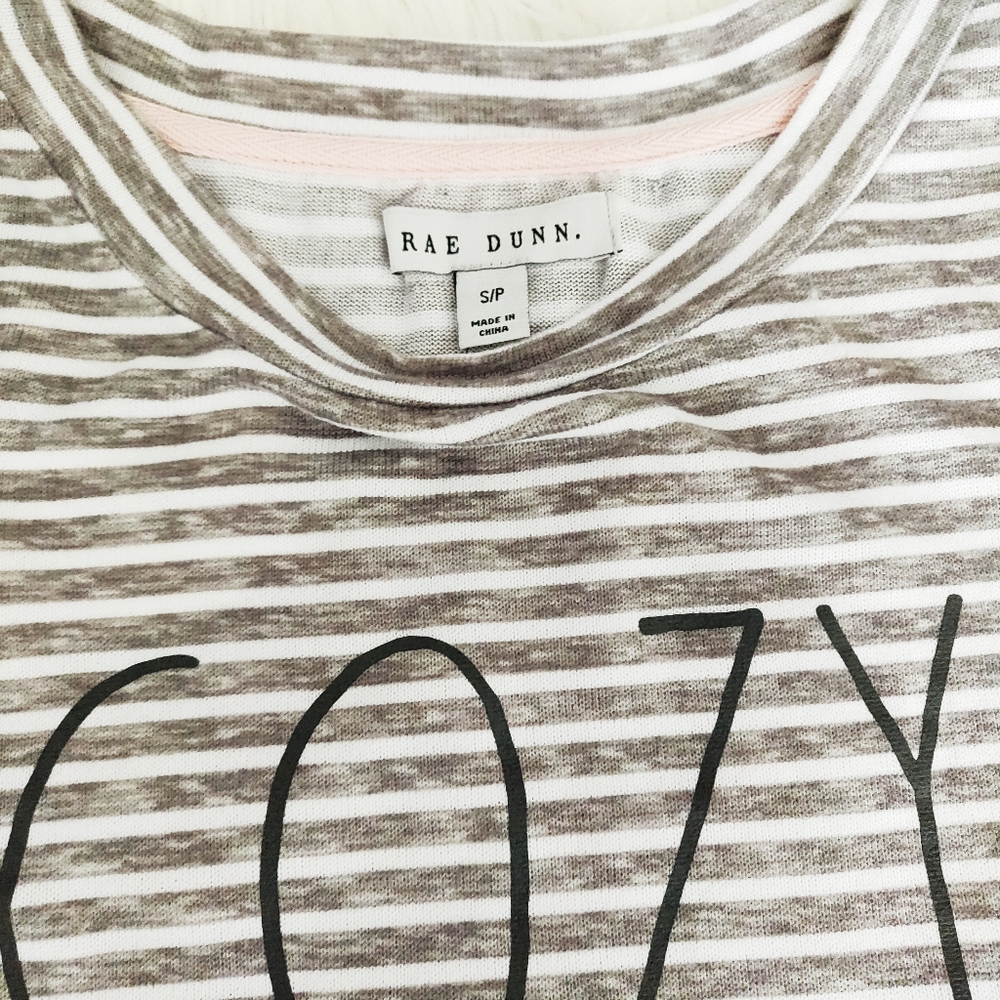 Brand New Rae Dunn "Cozy" pajama set - Picture 5 of 12